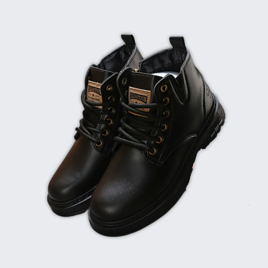 Timeless Vintage Lace-Up Boots for All-Day Comfort & Style