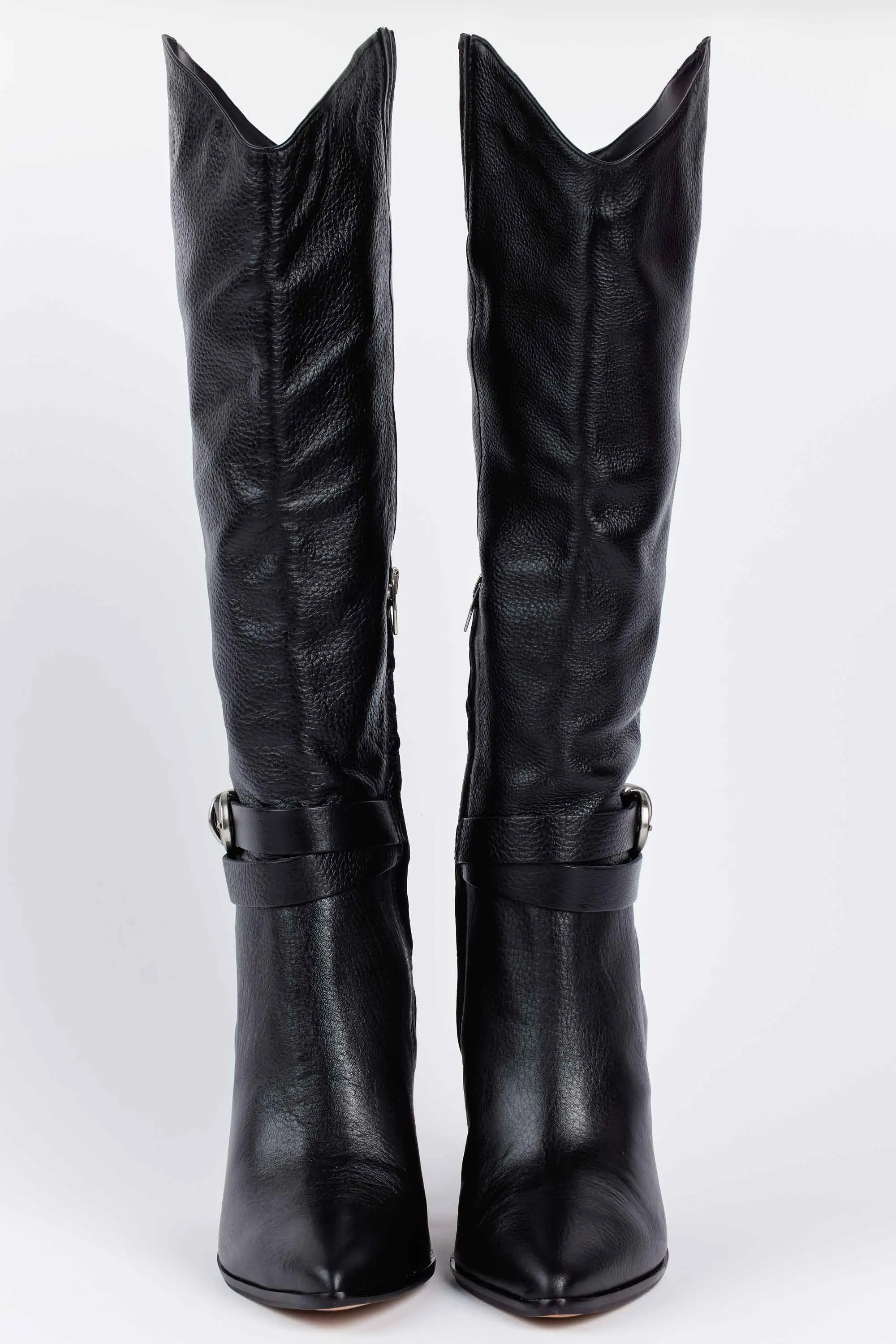 Tyrone Boots- Black Leather by Dolce Vita