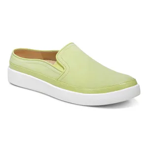 Womens Vionic Effortless Slip-On Sneaker - Pale Lime Nubuck