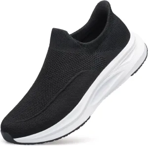 YHOON Men's Hands-Free Slip On Walking Shoes Non Slip Lightweight Comfortable Tennis Workout Sneakers